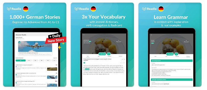 Learn German: The Daily Readle crack